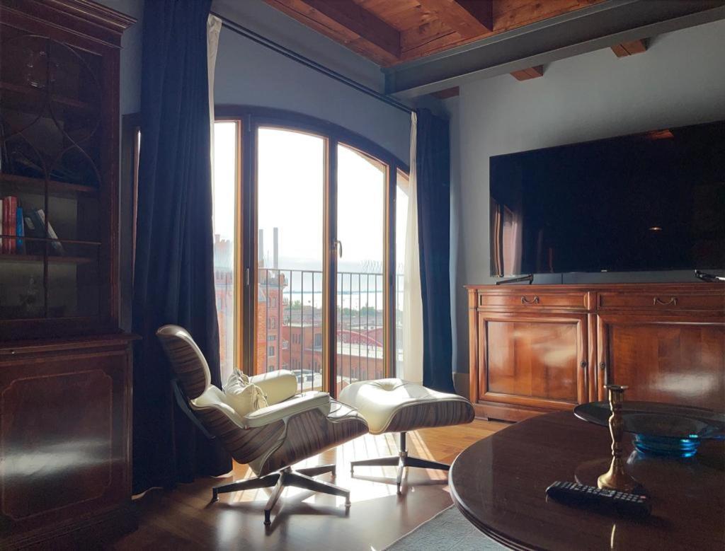 The Venice Penthouse And Rooftop-Terrace At Molino Stucky Exterior foto
